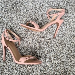 Pink 4 Inch Eden Heel Sandal with Bow